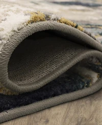 Closeout! Karastan Soiree Gimlet Jade 2'4" x 7'10" Runner Rug