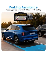 Neewer 1080P 3-Channel Dash Cam with Night Vision, Parking Monitor