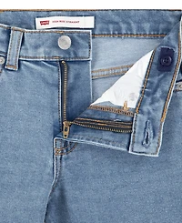 Levi's Girls' 7-16 Lace Up High Rise Straight Jeans