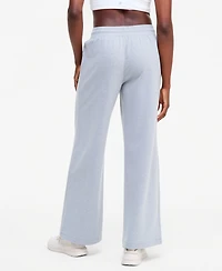 Id Ideology Women's Wide-Leg Fleece Pants, Macy's Exclusive