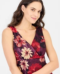 Connected Women's Floral Asymmetrical Dress