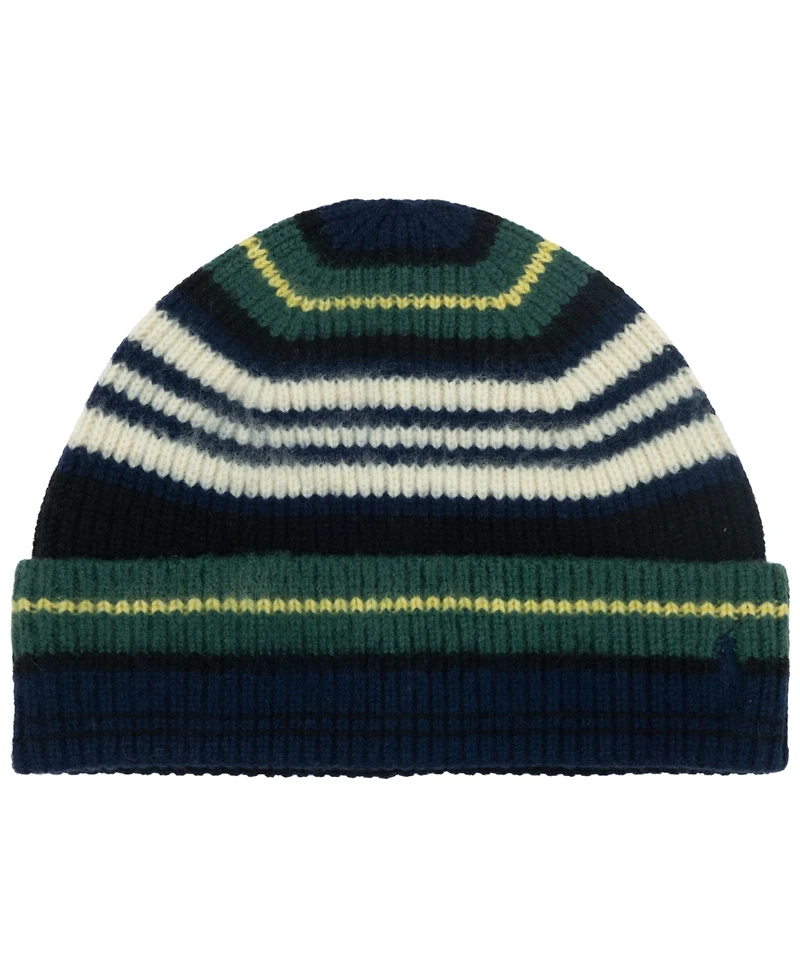 Polo Ralph Lauren Men's Tartan Stripe Beanie
