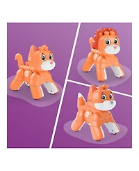 Mega Bloks Fisher-Price Rolling Kitten 3-in-1 25-Piece Building Set, Ages 3+