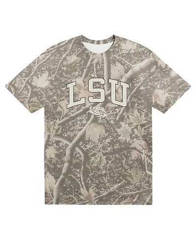 Uscape Apparel Men's Camo Lsu Tigers Back Bay Heavyweight T-Shirt