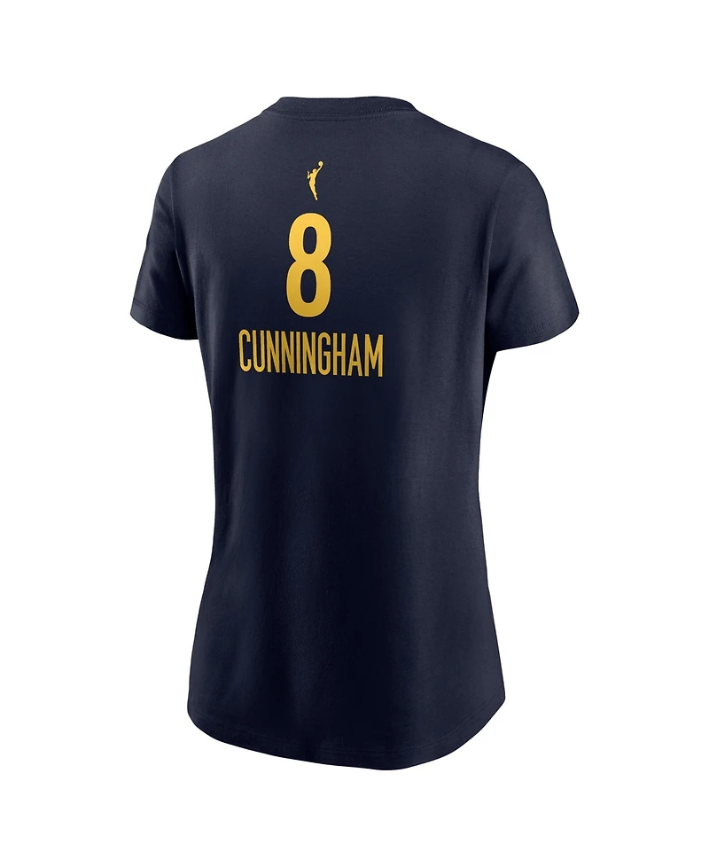 Nike Women's Sophie Cunningham Navy Indiana Fever Name & Number Explorer Edition T-Shirt
