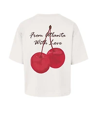 '47 Brand Women's Cream Atlanta Hawks Love Letter Reed City T-Shirt