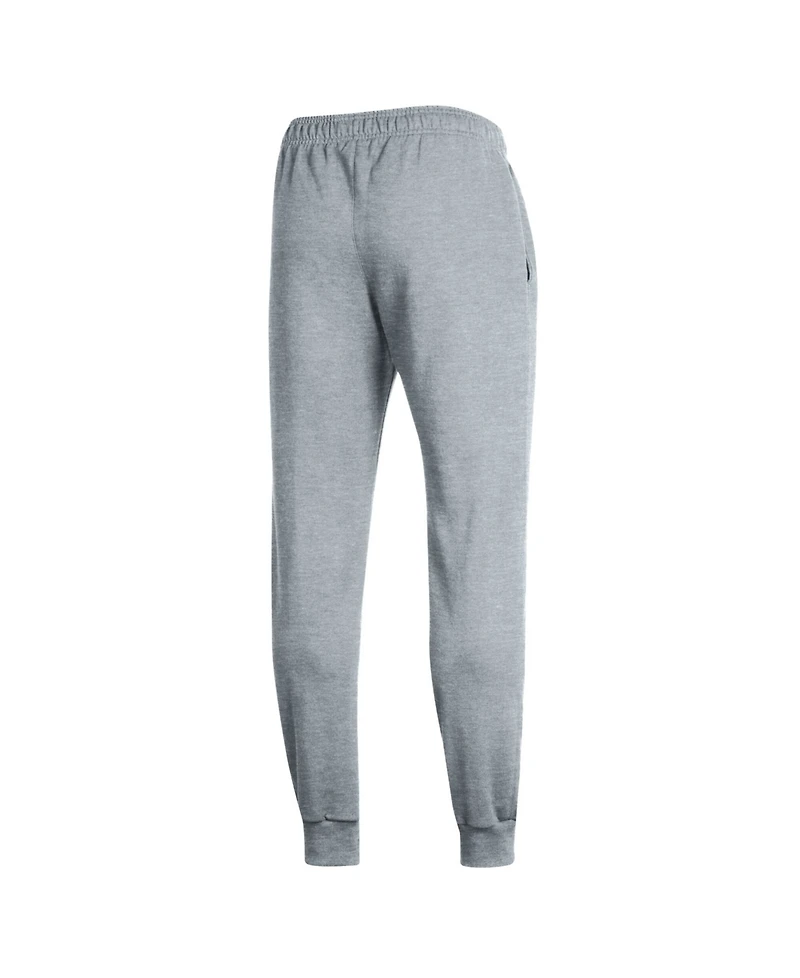 Champion Men's Heather Gray Atlanta Braves Power blend Joggers