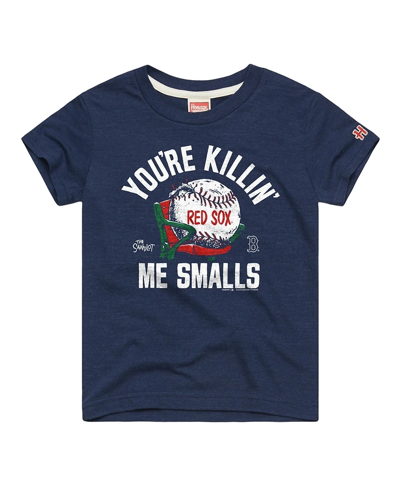 Homage Toddler Navy Boston Red Sox x The Sandlot Tri-Blend T-Shirt