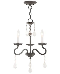 Livex Callisto 3-Light Mini Chandelier