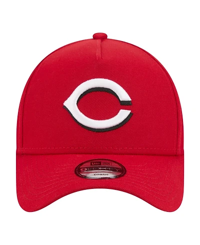 New Era Big Boys and Girls Red Cincinnati Reds 9FORTY A-Frame Adjustable Hat