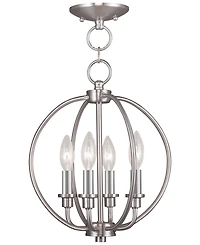 Livex Milania 4-Light Flushmount