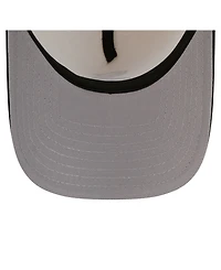 New Era Men's Cream Chicago White Sox Chrome A-Frame 59FORTY Fitted Hat