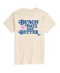 Airwaves Men's Instant Message Beach Days Are Better Graphic T-Shirt