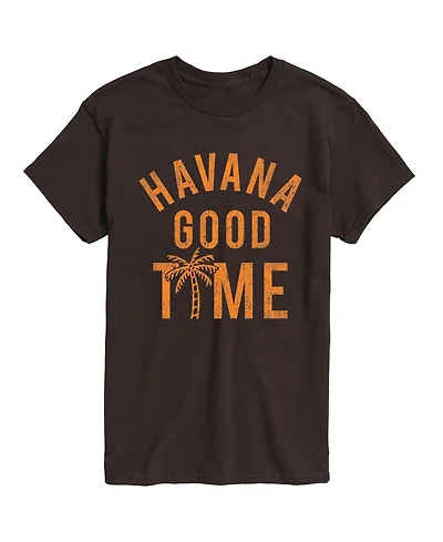 Airwaves Men's Instant Message Havana Good Time Graphic T-Shirt