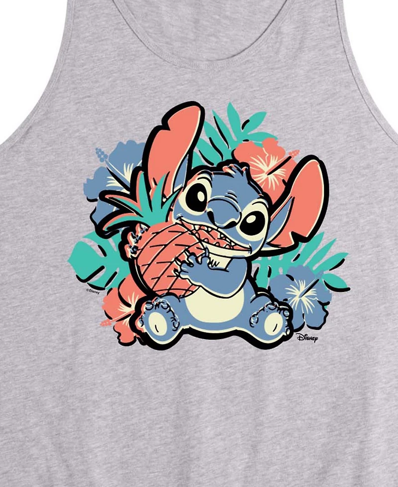 Airwaves Men's Lilo And Stitch Pineapple Graphic Tank Top