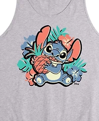 Airwaves Men's Lilo And Stitch Pineapple Graphic Tank Top