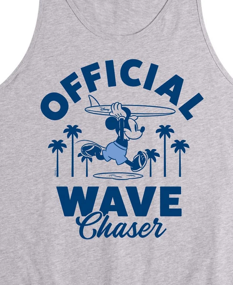 Airwaves Men's Disney Official Wave Chaser Graphic Tank Top