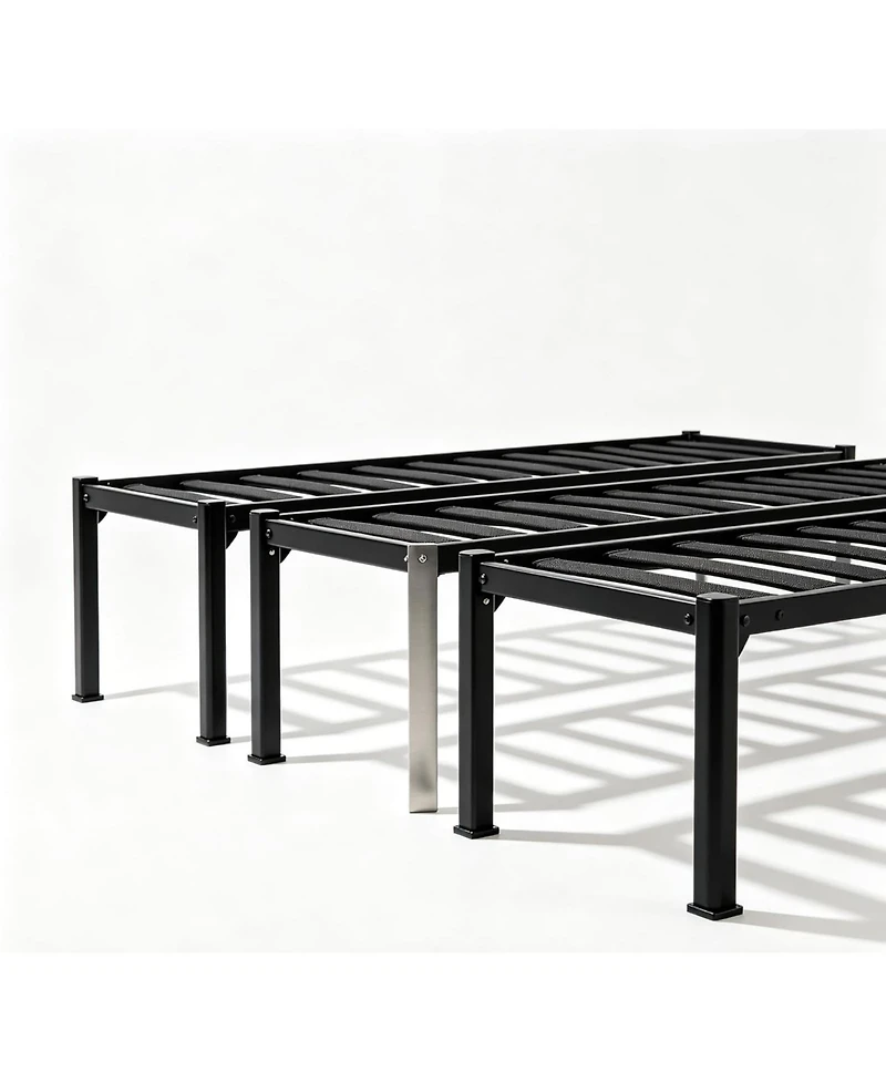 gaomon Bed Frame Center Support Legs 4 Pack Heavy Duty Metal Bed Support For King Size Bed Steel Platform Bed Frame Replacement Parts