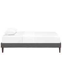 Modway Sharon Fabric Twin Bed Frame with Squared Tapered Legs