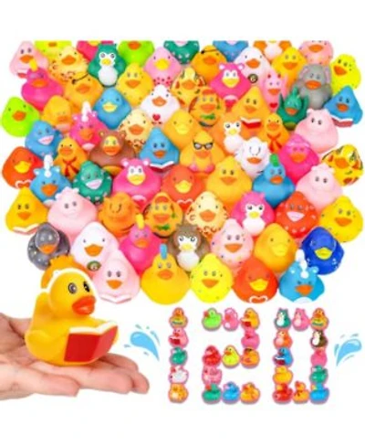 Gnuadz Rubber Ducks Bulk Bath Pool Party Favors