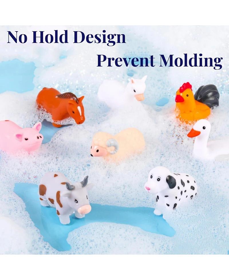 Gnuadz Baths No Hole Animal Bathtub Mesh Bag 8 Animals
