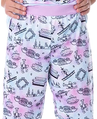 Friends Girl's (7-16) Tv Show Logo Rather Be Watching Kids Sleep Jogger Pajama Set