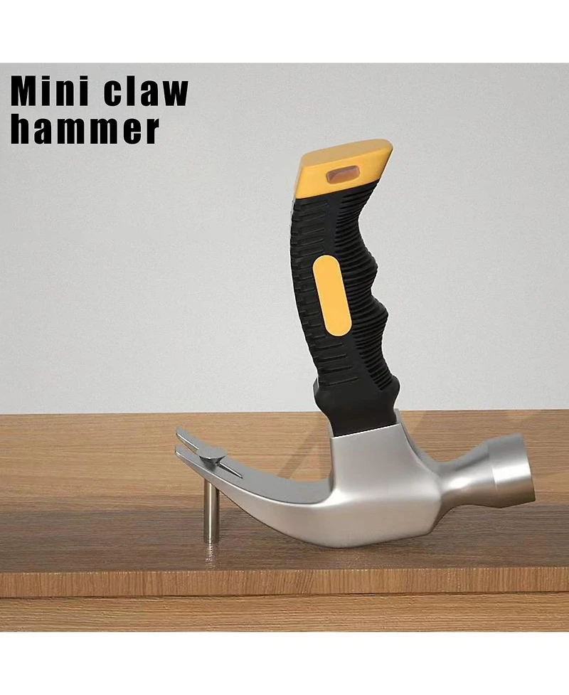 Xdovet Small Claw Hammer Non-slip Handle Steel Head Diy