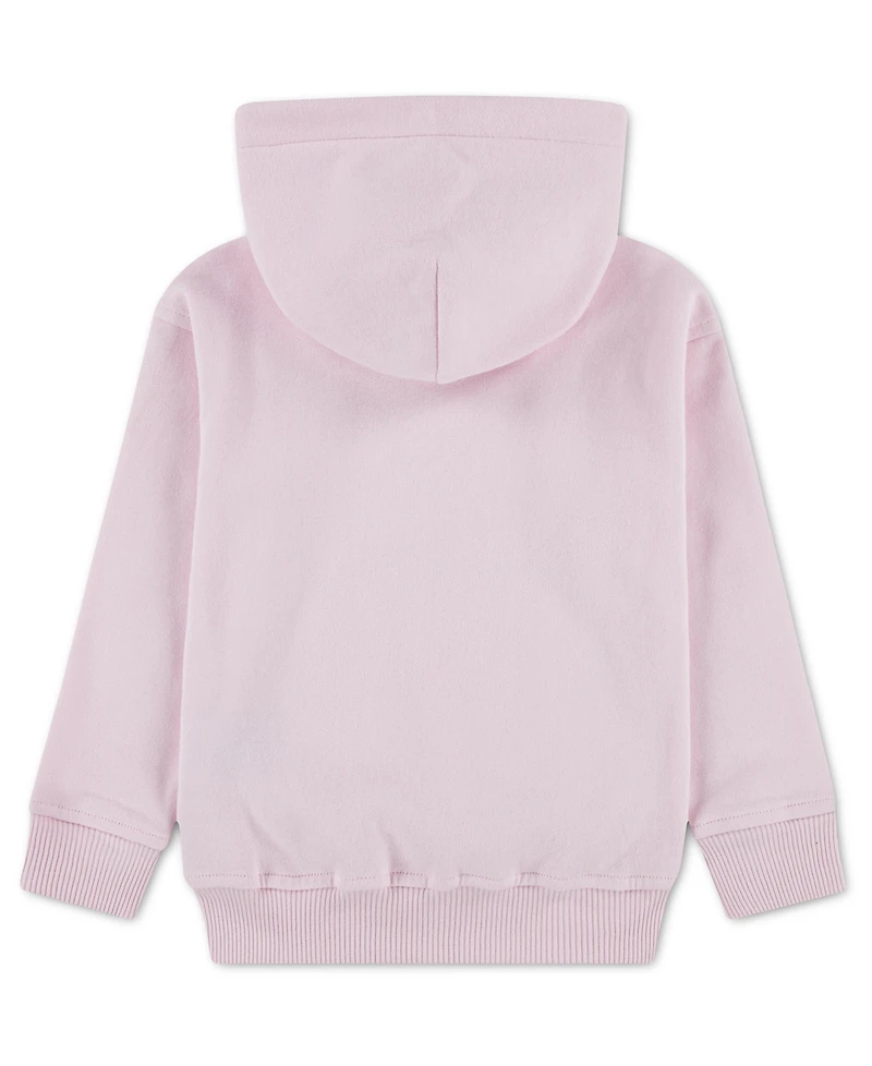 abercrombie kids Toddler Girls' 2T-5T Essential Logo Pullover Hoodie