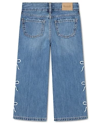abercrombie kids Toddler Girls' 2T-5T Bow Baggy Jeans