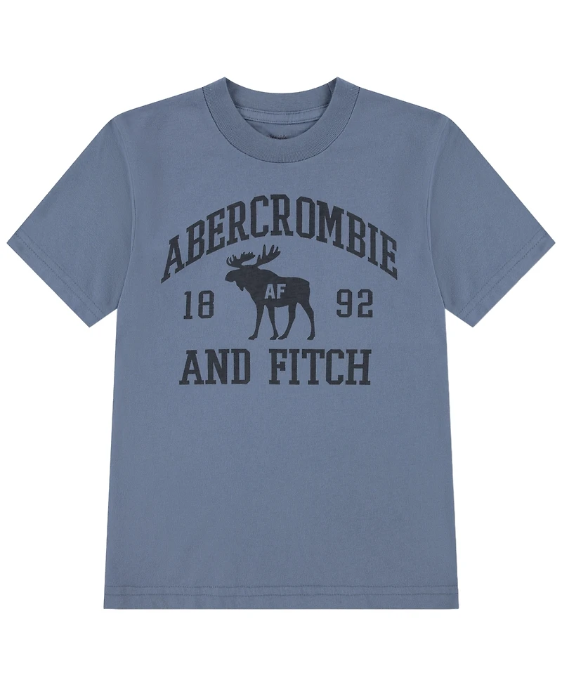 abercrombie kids Boys' 5-18 Short-Sleeve Moose Lockup T-Shirt