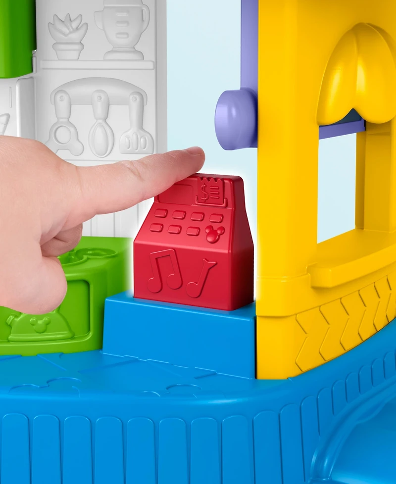 Fisher Price Mickey and Goofy Silly Sounds 7-Piece Diner Playset, Ages 1.5+