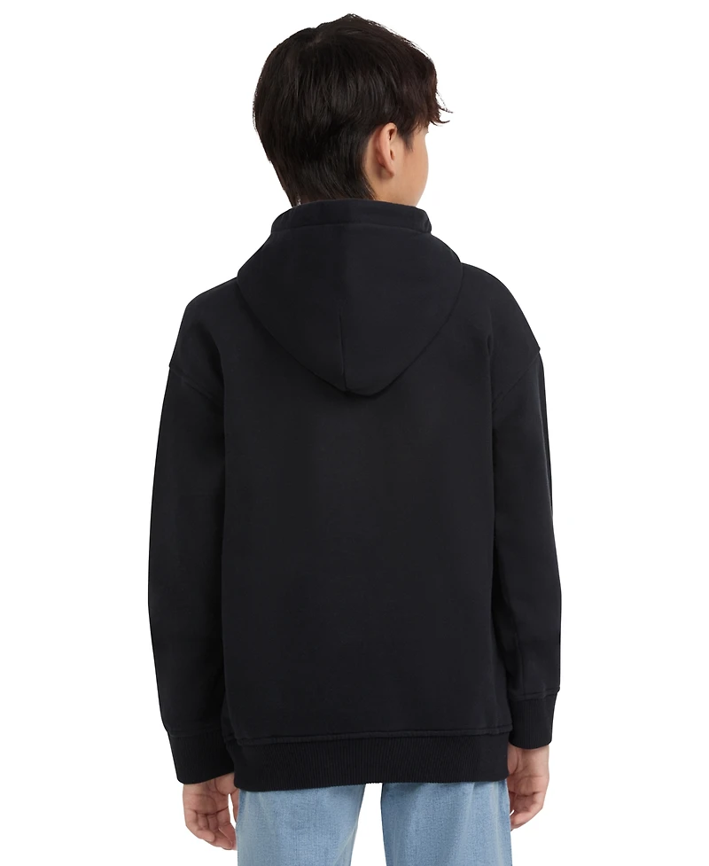 abercrombie kids Boys Essential Fleece Pullover Hoodie