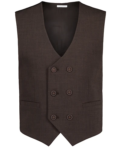 Calvin Klein Boys' 8-20 Stretch Refined Sharskin Sleeveless Vest
