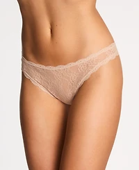 b.tempt'd Women's by Wacoal Little Coverage Floral Lace Thongs