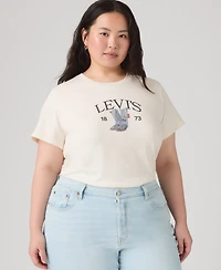 Levi's Plus Crewneck Short-Sleeve T-Shirt