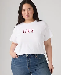 Levi's Trendy Plus Perfect Logo Cotton T-Shirt