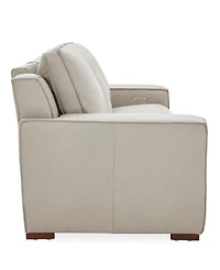 Aspen 2 Pm 3-Piece Leather Sofa Set (Laf Recliner, Raf Armless Chair), Macy's Exclusive