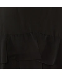 Pre-Owned Stella Mccartney Women's Silk Frill Detail Mini Dress