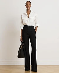 Lauren Ralph Women's Long-Sleeve Button-Front Shirt