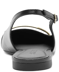 Arezzo Women's Margaret Buckle Ballet Flats