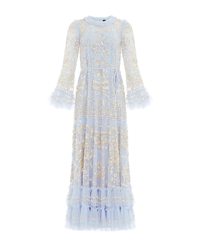 Needle & Thread Women's Celia Long Sleeve Ankle Gown