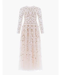 Needle & Thread Women's Camellia Ditsy Ankle Gown