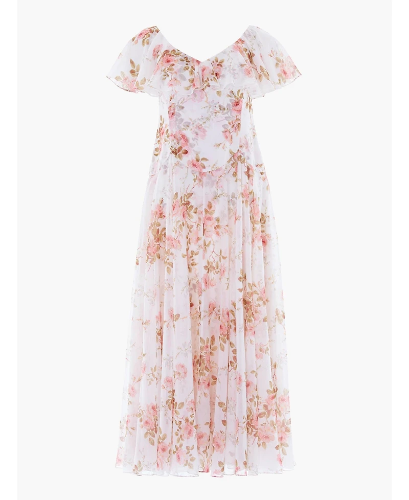 Needle & Thread Women's Summer's Rose Georgette Ankle Gown