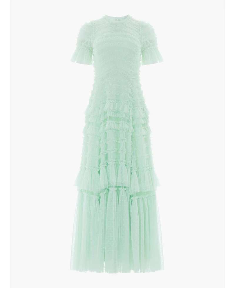Needle & Thread Women's Valentine Ruffle Maxi Gown