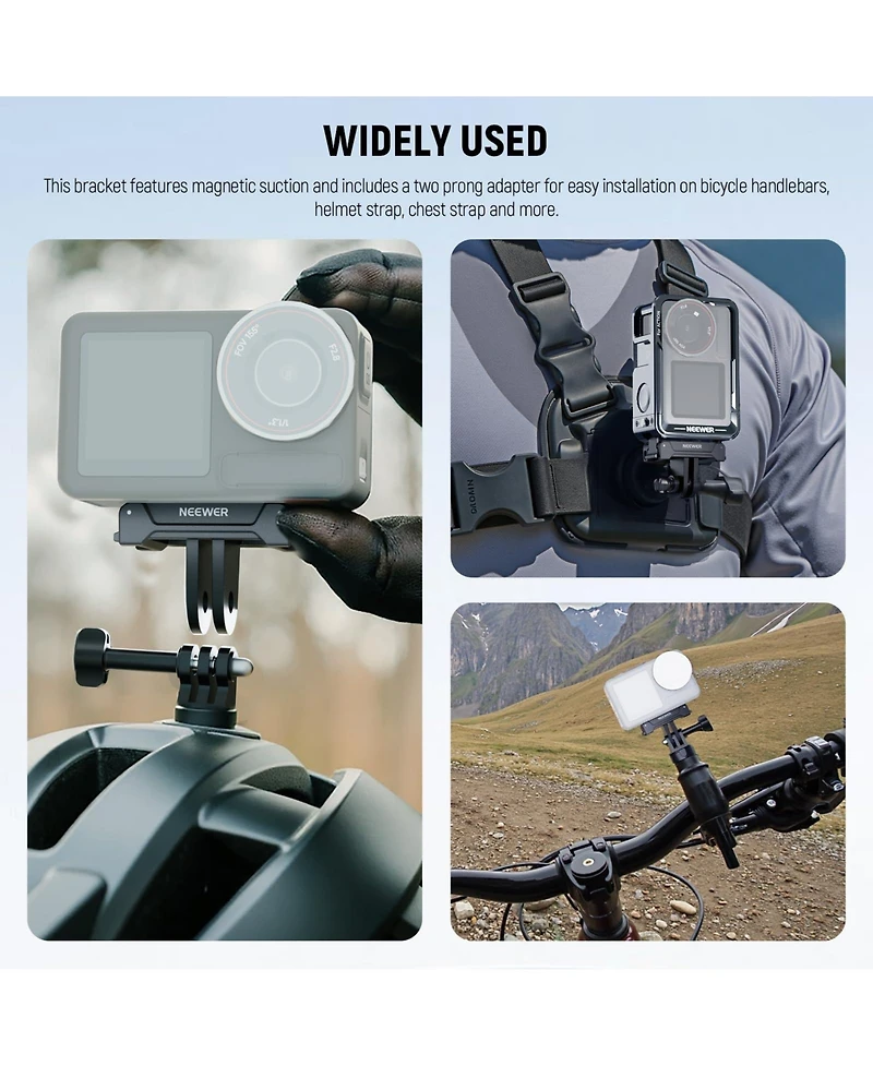 Neewer Gp-73 Camera Mounting Accessory for select Dji Osmo Action models