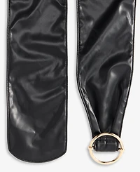 I.n.c. International Concepts Faux-Leather Sash Belt, Macy's Exclusive