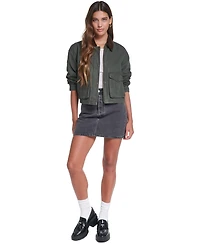 Levi's Women's Cropped Cotton Corduroy-Collar Barn Jacket