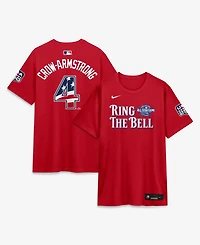 Nike Men's 2026 All-Star Game National League Pete Crow-Armstrong Red Name & Number T-Shirt