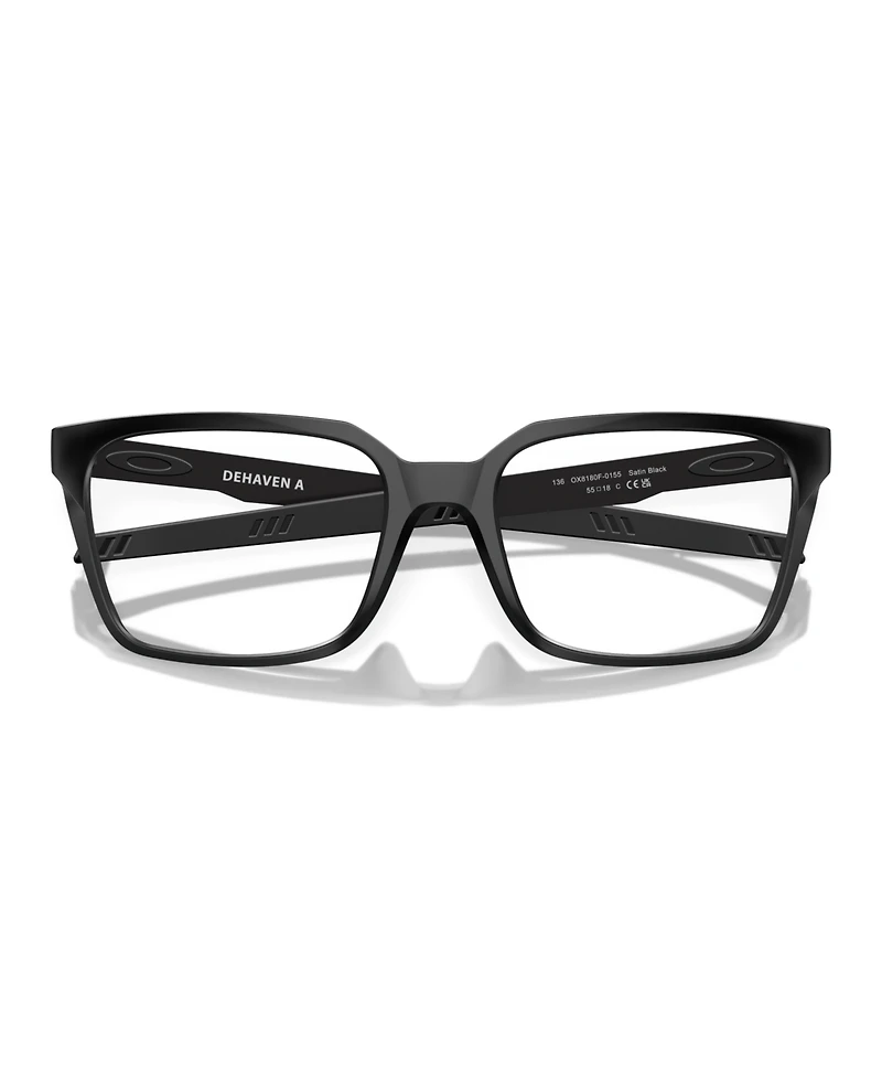 Oakley Men's Dehaven Low Bridge Fit Eyeglasses