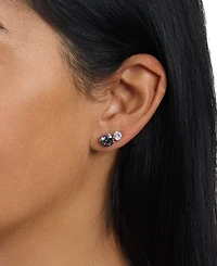 Macy's 8mm Mystic Cubic Zirconia Stud Earrings